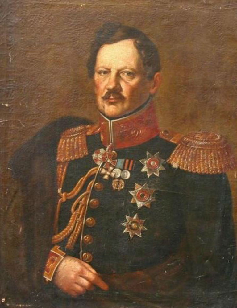 Ян Машковский. Портрет казанского генерал-губернатора С.С.Стрекалова. 1832 – 1836