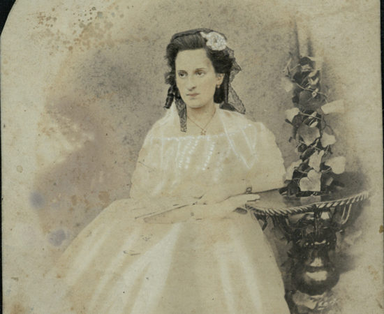 5. О.А. Боратынская, ур. Казем-бек. Жена сына поэта Николая. 1871.