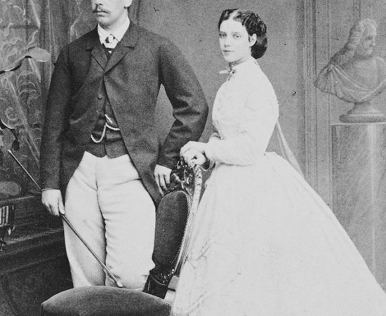 6. Цесаревич Александр Александрович и Великая княгиня Мария Федоровна. 1866г.