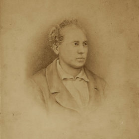 Портрет Е.А. Боратынского. Фотографический снимок. Сер. XIX в.
